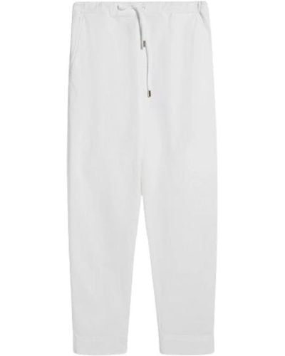 Max Mara Trousers > sweatpants - Blanc