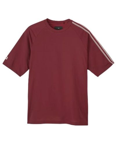 Y-3 T-Shirts - Red