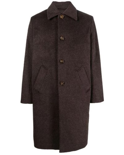 Séfr Single-Breasted Coats - Brown