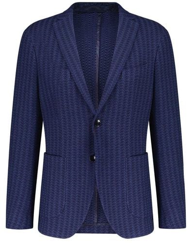 Etro Elegante giacca in cotone - Blu
