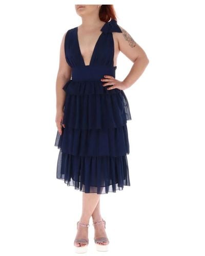 Relish Midi Dresses - Blue
