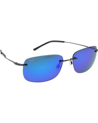 Maui Jim Stilvolle sonnenbrille mit gläsern - Blau