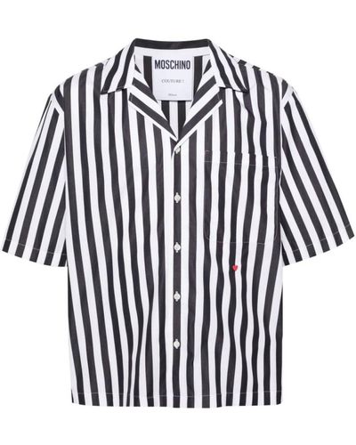 Moschino Stilvolle hemden - Schwarz