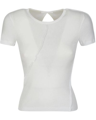 Helmut Lang T-Shirts - Weiß