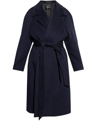 Balenciaga Cashmere coat - Blau