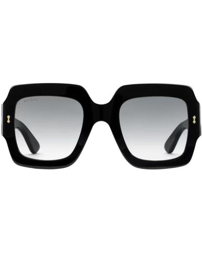 Gucci Occhiali da sole quadrati gg1111s-001 - Nero