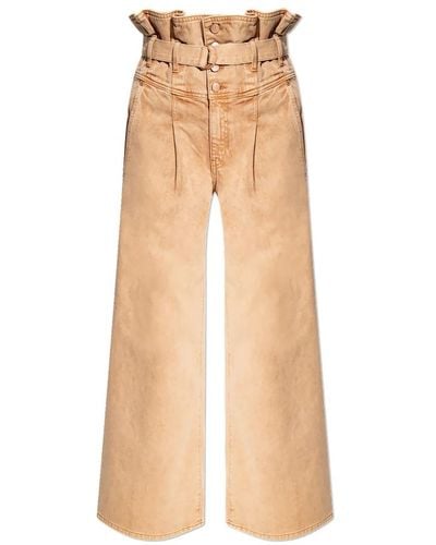 Ulla Johnson Jeans > wide jeans - Neutre