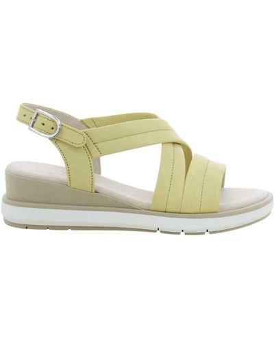 Gabor Shoes > sandals > flat sandals - Métallisé