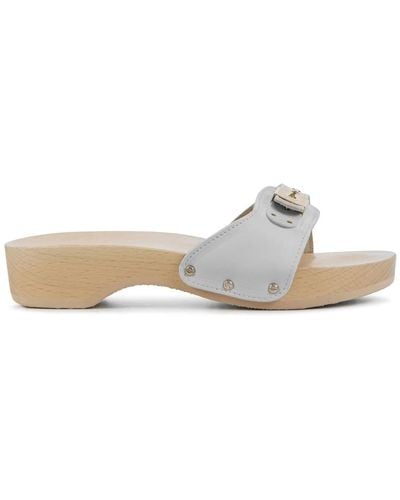 Scholl Shoes > flip flops & sliders > sliders - Blanc