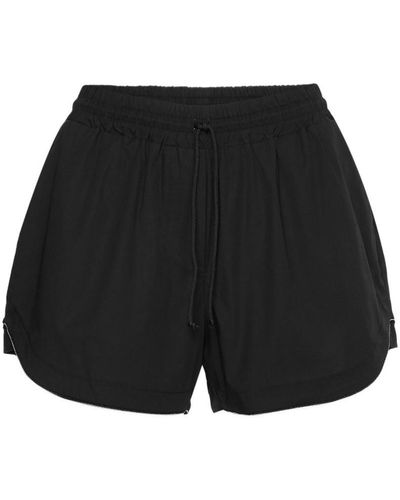 Zoe Karssen Piya poplin shorts - Negro