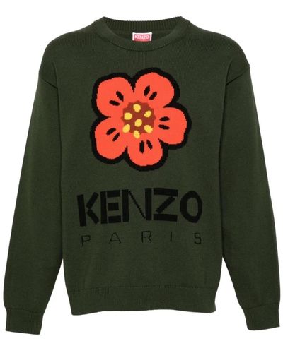 KENZO Round-neck knitwear - Grün