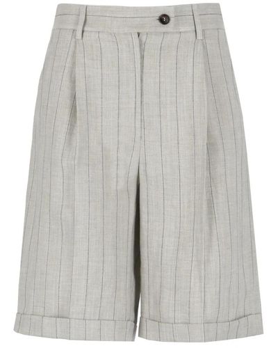 Antonelli Short Shorts - Gray