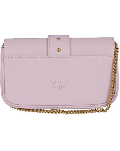 Pinko Cross Body Bags - Purple