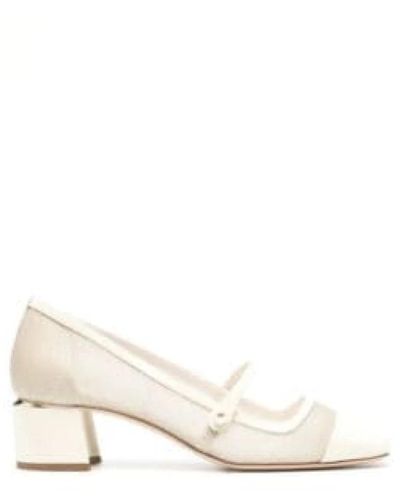 Jimmy Choo Court Shoes - White
