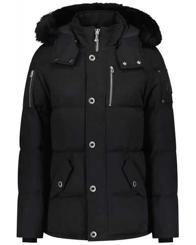 Moose Knuckles Down Jackets - Black