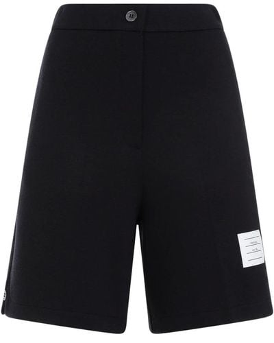 Thom Browne Denim shorts - Negro