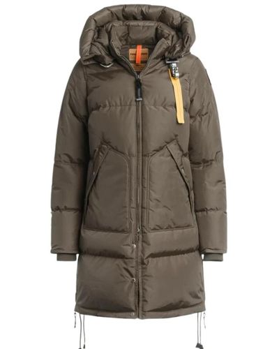 Parajumpers Long bear taggia olive giacca invernale - Marrone