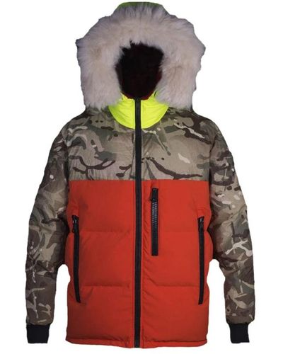 Griffin Winter Jackets - Red