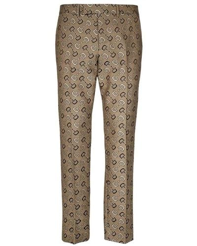 Gucci Trousers > straight trousers - Neutre