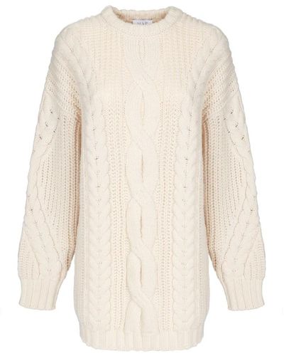 MVP WARDROBE Visconti knit dress - Bianco