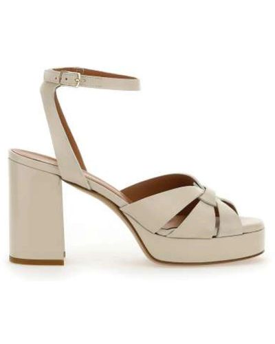 Guglielmo Rotta Shoes > sandals > high heel sandals - Métallisé