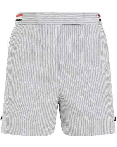 Thom Browne Short Shorts - Grey
