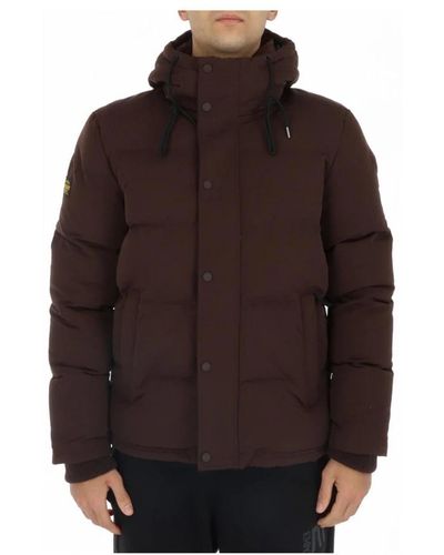 Superdry Down Jackets - Brown