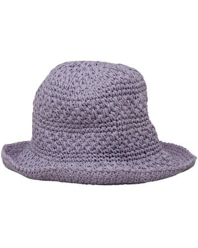 Roberto Collina Hats - Purple