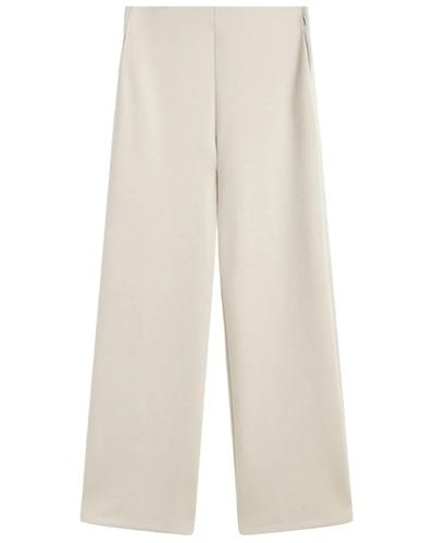 Ecoalf Trousers > wide trousers - Blanc