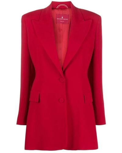 Ermanno Scervino Jackets > blazers - Rouge