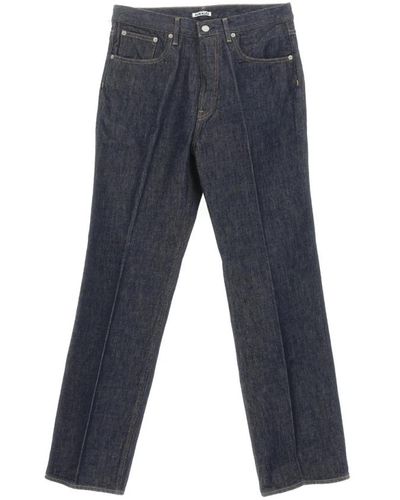 AURALEE Jeans > straight jeans - Bleu