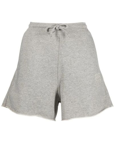 Ganni Short Shorts - Grey