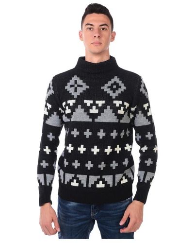 Daniele Alessandrini Shuffles pullover sweater - Schwarz