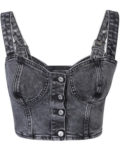 7 For All Mankind Tops > sleeveless tops - Gris