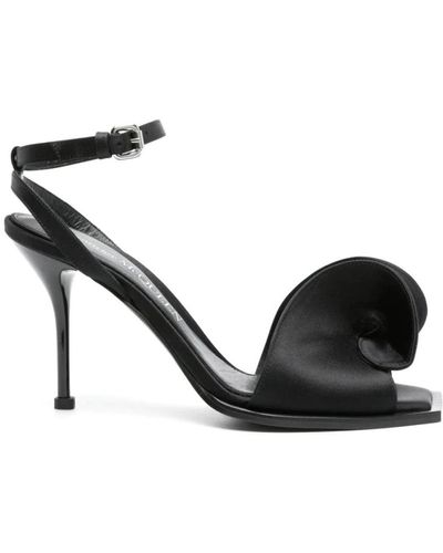 Alexander McQueen High Heel Sandals - Black