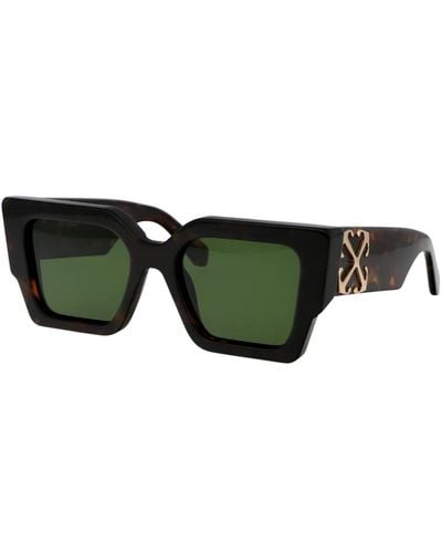 Off-White c/o Virgil Abloh Accessories > sunglasses - Vert