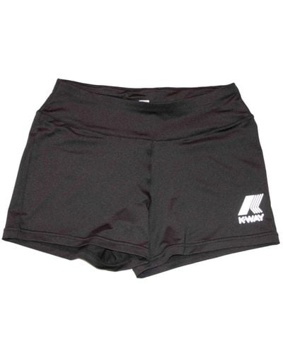 K-Way Stilosi pantaloncini da mare uomo - Nero