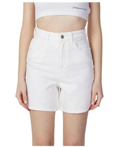 hinnominate Short shorts - Blanco