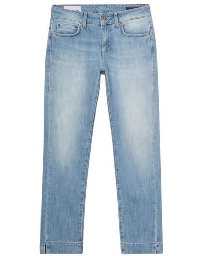 Dondup Cropped-Jeans - Blau