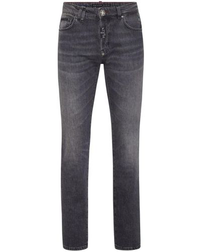 Philipp Plein Slim-fit jeans - Blu
