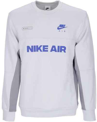 Nike Gebürsteter crewneck sweatshirt - Blau