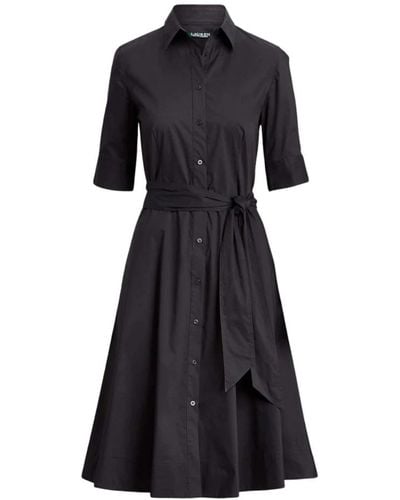 Ralph Lauren Shirt Dresses - Black