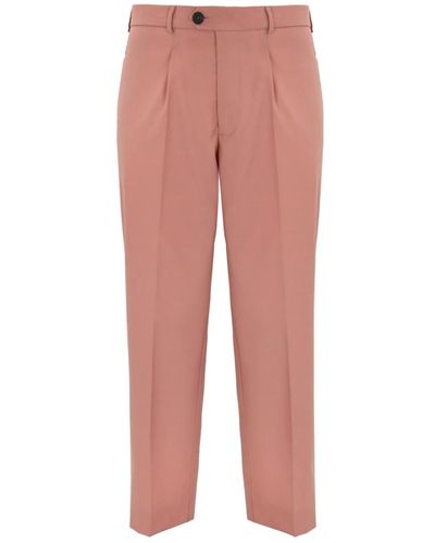 Amaranto Trousers > suit trousers - Rose