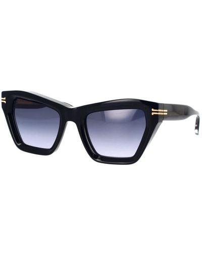 Marc Jacobs Trendige quadratische sonnenbrille für frauen - Blau