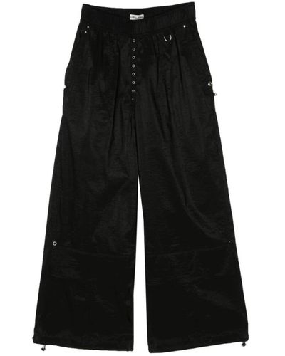 Low Classic Trousers > wide trousers - Noir