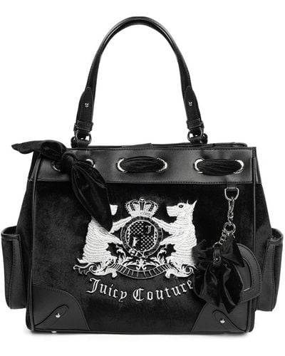 Juicy Couture Klassische schwarze handtasche