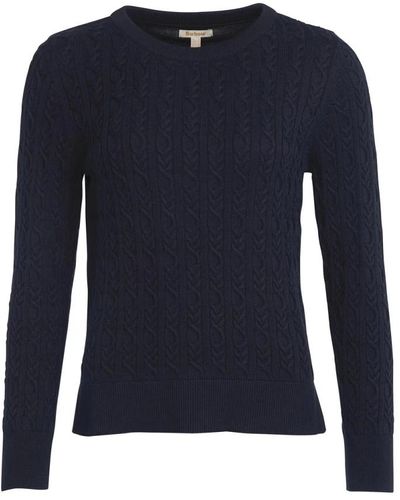 Barbour Knitwear > round-neck knitwear - Bleu