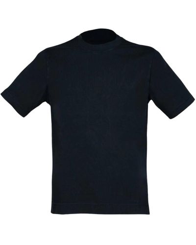 Circolo 1901 Navy blaues jersey t-shirt - Schwarz