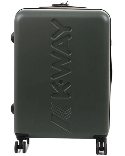 K-Way Koffer und trolley taschen,koffer und trolleys - Grün