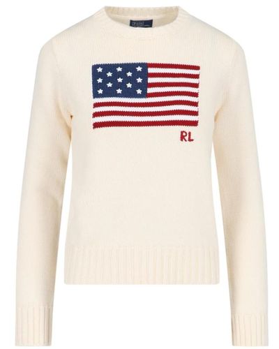 Ralph Lauren Maglione bianco maglione